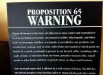 Proposition 65 is California